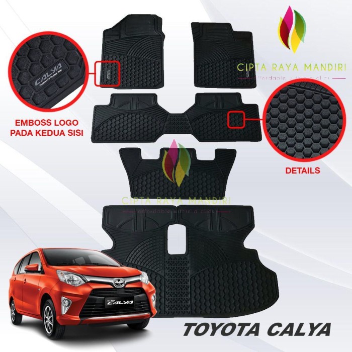 Karpet Mobil Toyota Calya Full Set
