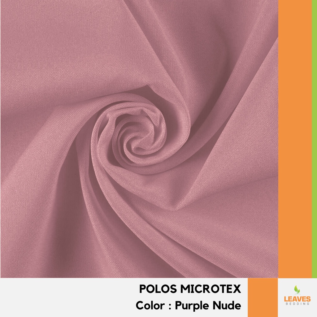 [Microtex] Bahan Kain Sprei Polos PURPLE NUDE