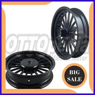 perkakas Velg Pelek Racing Tapak Lebar V Rossi Galaxy Model Daytona For Ymh Nmax - N Max Palang 18 R