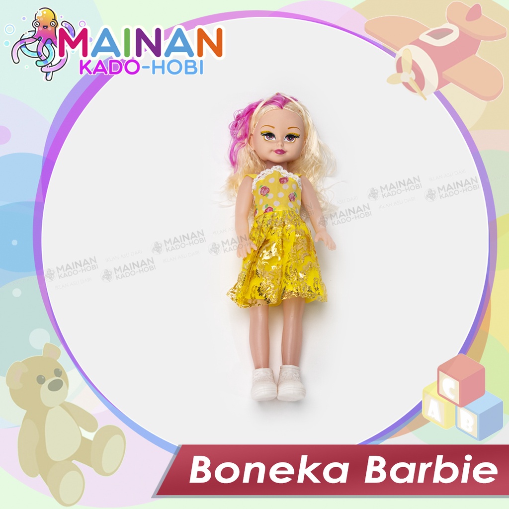 MAINAN KOLEKSI MINIATUR ANAK PEREMPUAN BONEKA BARBIE LUCU IMUT DOLL TOYS