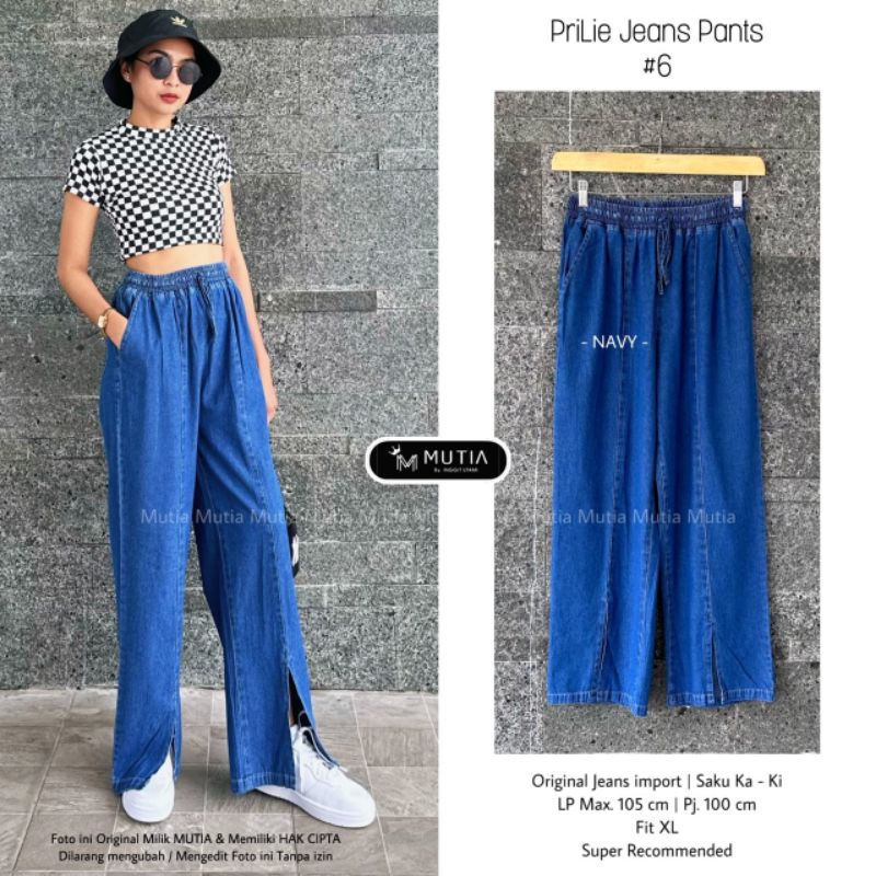 PRILLIE JEANS PANTS #6 ORI MUTIA | Original Jeans Import