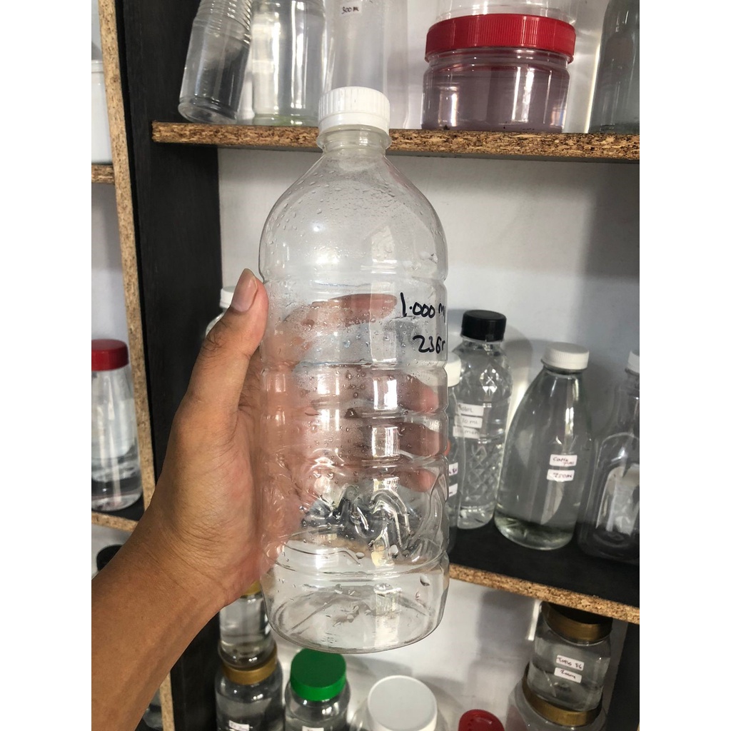 Botol 1 Liter - Botol Plastik 1 Liter - Botol 1000 ml murah - Botol plastik 1000ml