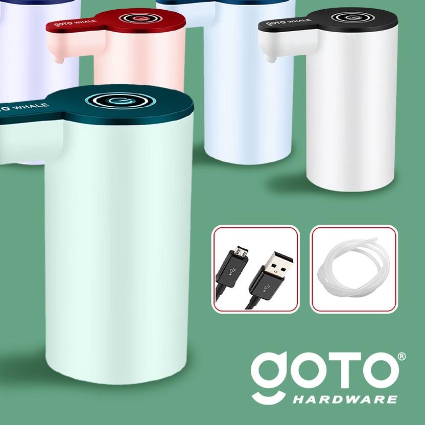 ➥ Goto Whale Pompa Galon elektrik Dispenser Air Minum Charge Usb ➮