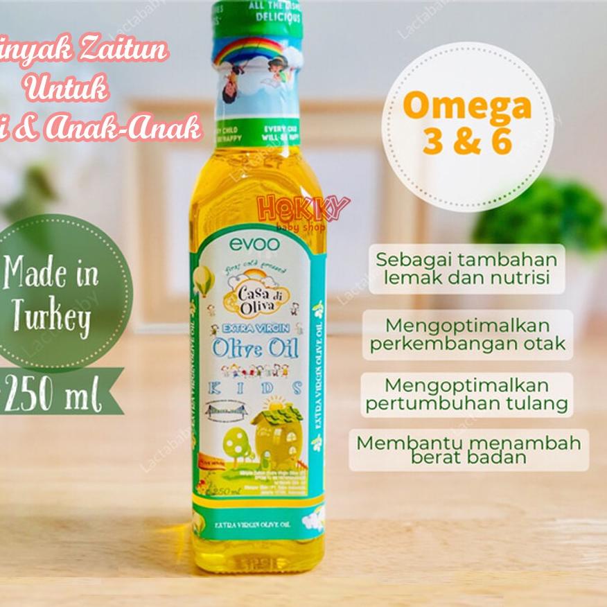 

☀ Evoo Casa Di Oliva Minyak Zaitun Untuk Anak 250 ml ❊