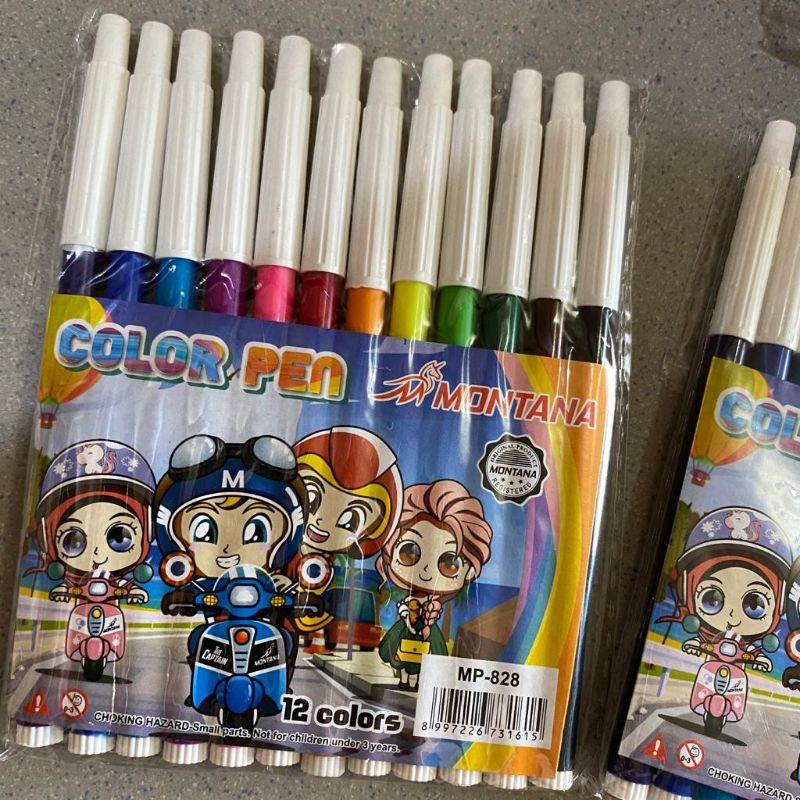 

(12set)Spidol 12warna Montana Mp828