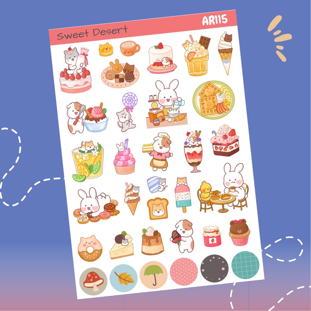 

[DOKI] Stiker Dekorasi Lucu / Sticker Journal / Stiker Aesthetic Memo Sticky Notes Journal Scrapbook Planner - AR115