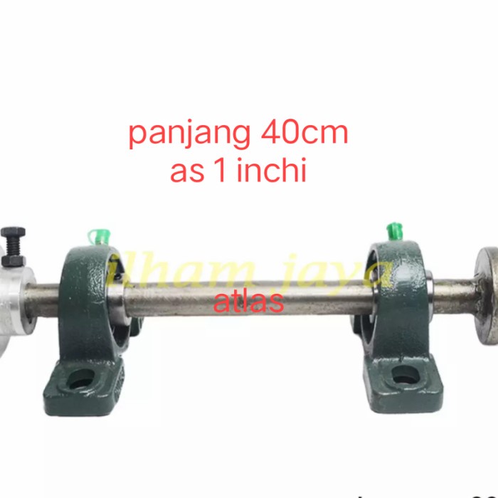 as gergaji serkel circular saw belah potong panjang 40cm as 1 inchi