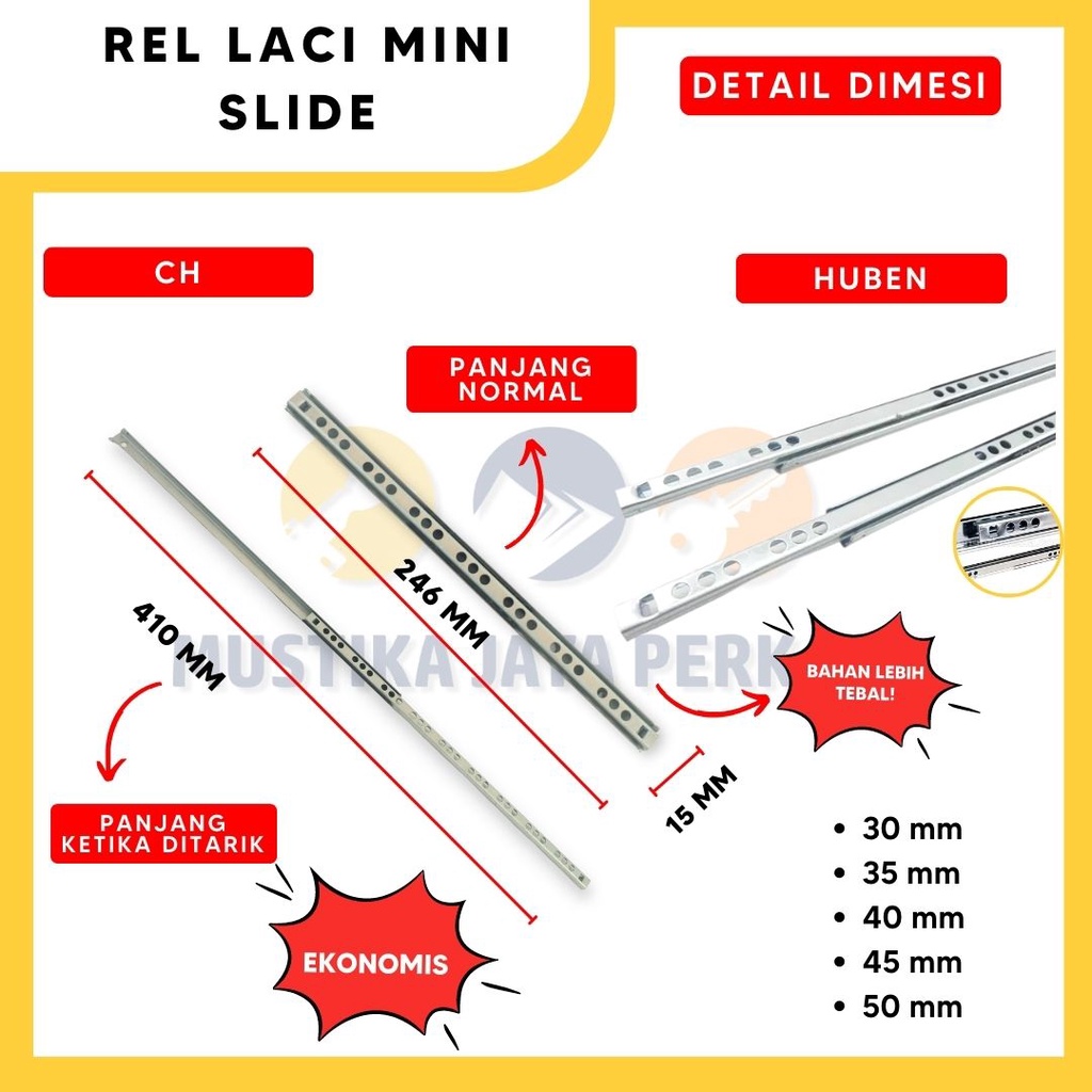 Rel Laci Mini Slide Lemari Kecil Minimalis Murah