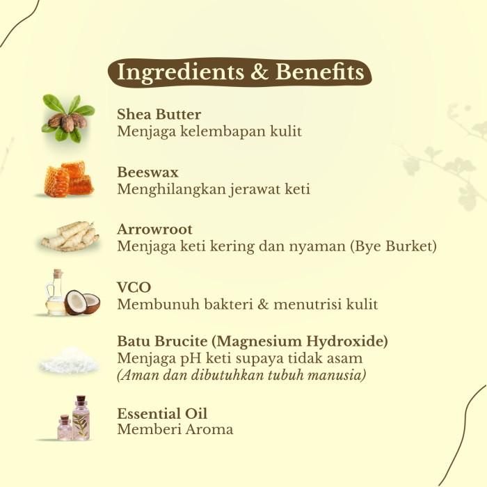 Leuga Natural Deodorant for Sensitive Skin - by Hegar Natural