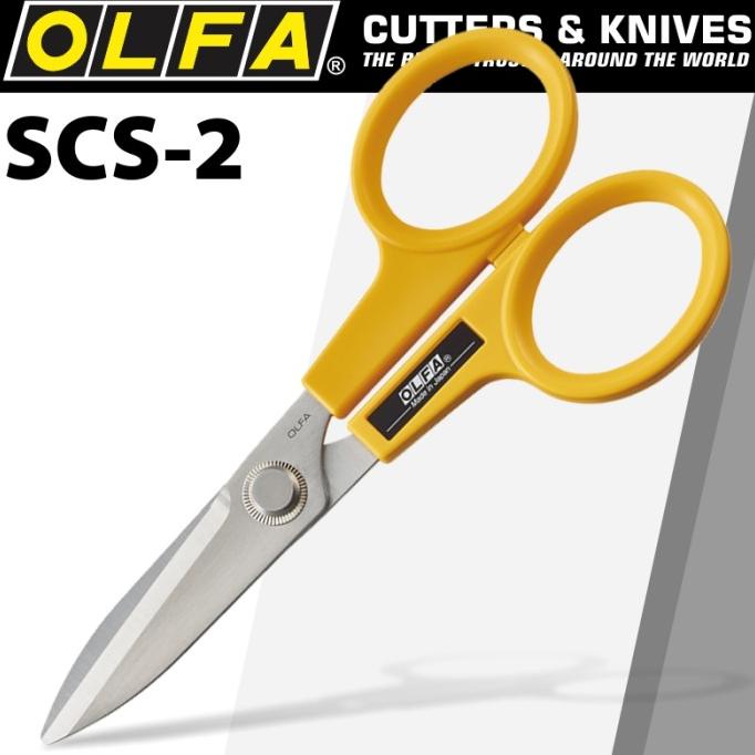 

Gunting Stainless SCS-2 Olfa Blade Scissors Stainless Steel