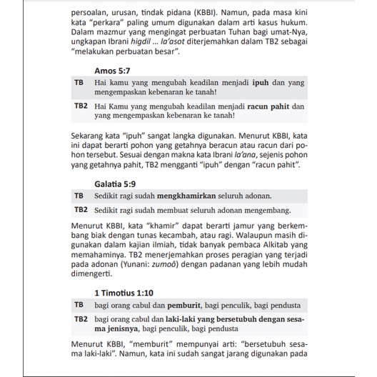 Alkitab Sedang Terjemahan Baru 2 - TB 052 TI