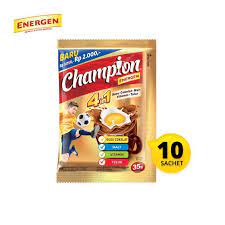 

ENERGEN CHAMPION SUSU COKELAT 4 IN 1 MINUMAN INSTAN COKLAT SARAPAN SEHAT MURAH