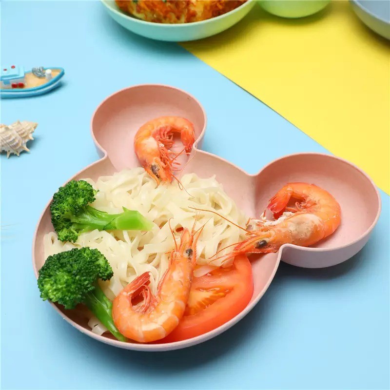 [GROSIR] MANGKUK MAKAN ANAK TATAKAN WADAH MICKEY MOUSE BOWL FOR KIDS LUCU