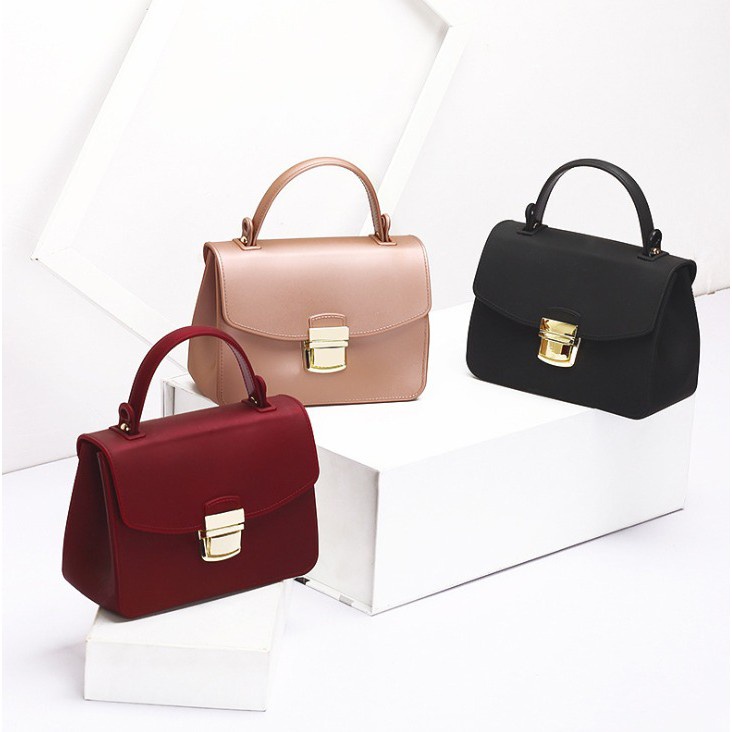 FYG-1091 TAS SELEMPANG FASHION WANITA TAS  TAS IMPORT TAS JELLY FROSTED TAS MURAH