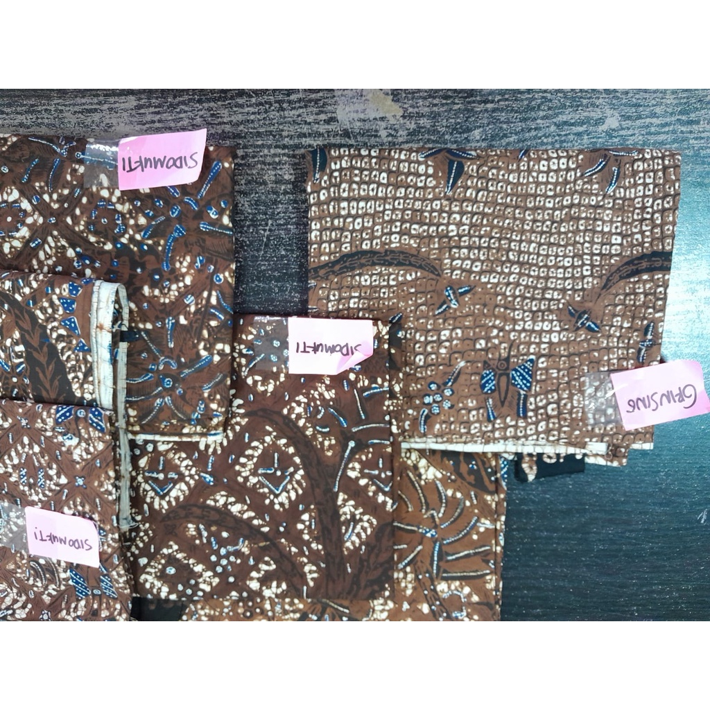 Kain Jarik Full Tulis Batik Sidomukti 250 cmx100 cm Exclusive Good Quality Premium Katun Prima