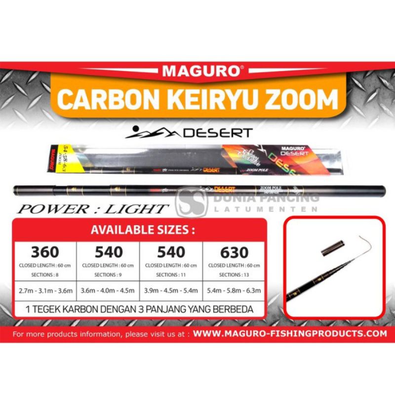 JORAN PANCING TEGEK MAGURO DESERT 360 / 450 / 540