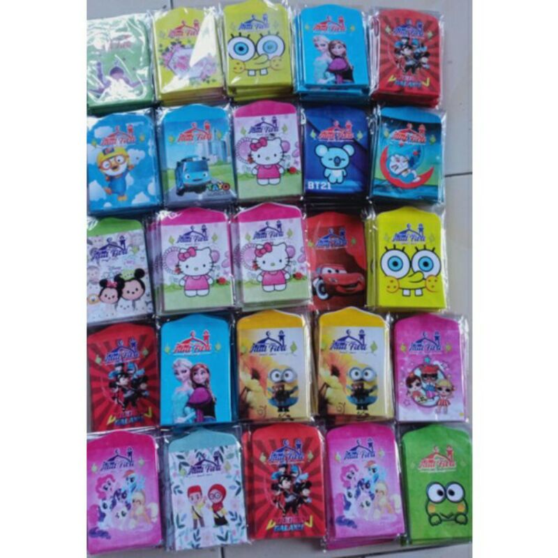 

Amplop Lebaran 56pcs (7pack) Lucu Kartun Anak Murah