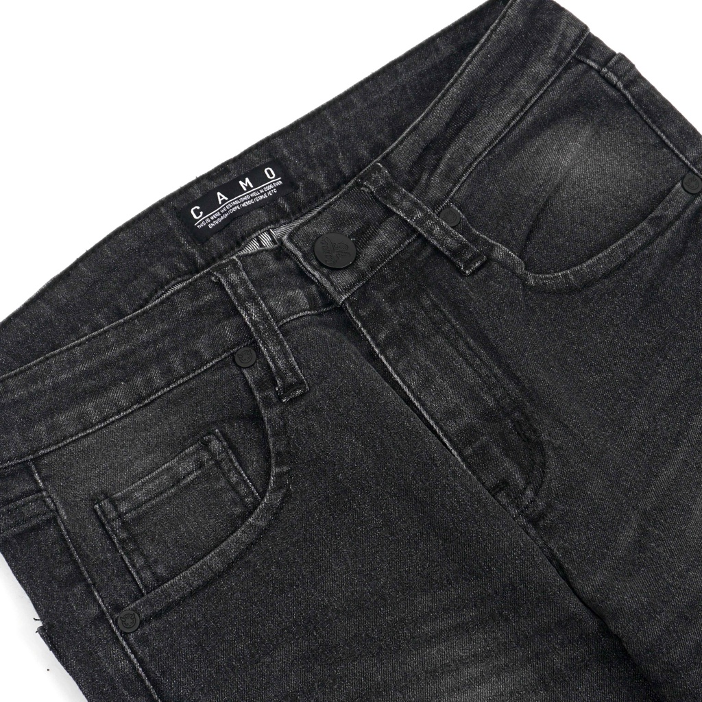 CAMO WARBROKE | CELANA DENIM 8683 BLACK