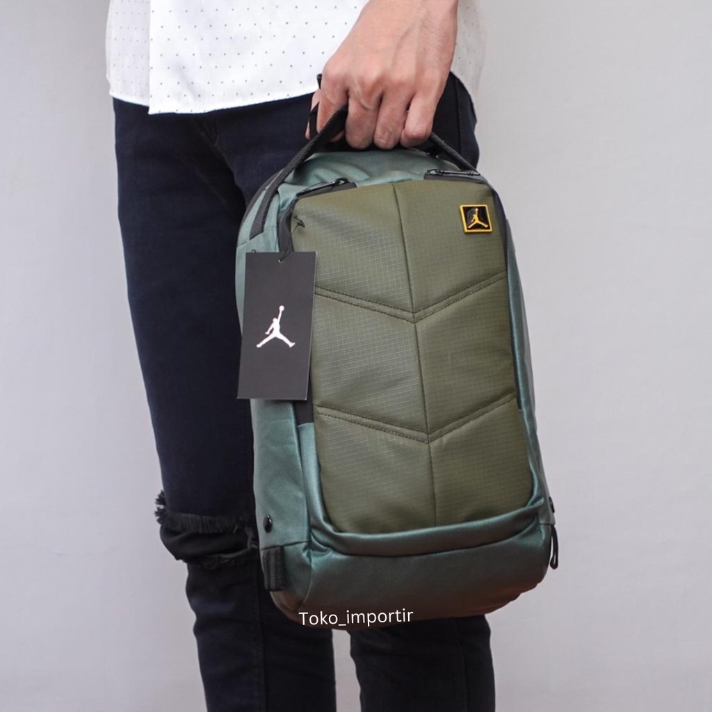 Slingbag Air Jord4n Import Mirror Original Bahan Tebal