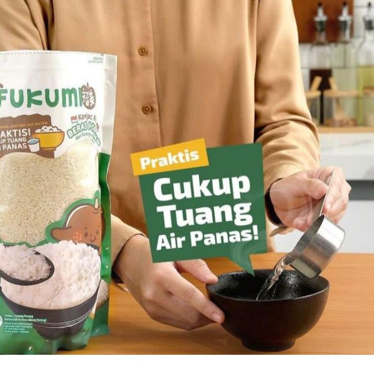 

Hot Item Fukumi Beras Porang 1kg Konjac Rice Low Carb