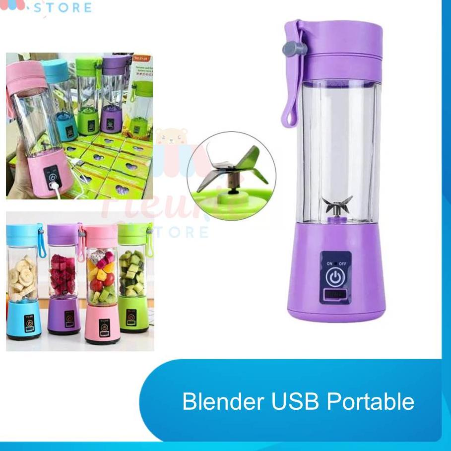 ➭ USB Blender Juice Portable - Shake n Go - Blender Recharge Murah Surabaya ○