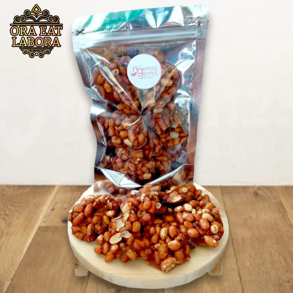 

Snack Jadul Ampyang Kacang Gula Jawa Jadul Homemade Kualitas Premium - Ora Eat Labora