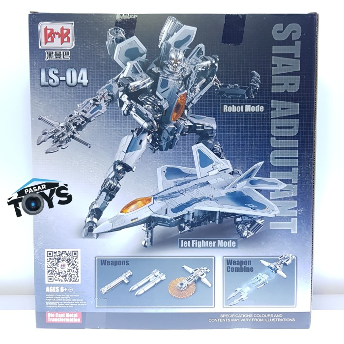 Ls-04 Star Adjutant Blackmamba Aka Studio Series Starscream Oversize #Original