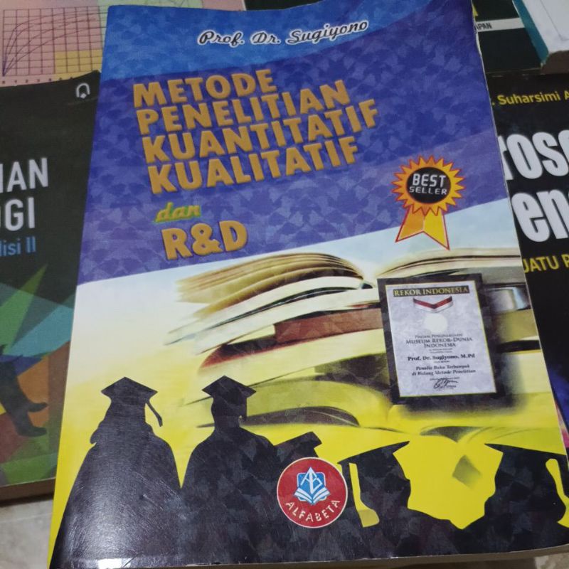 [PRELOVED] BUKU METODE PENELITIAN KUANTITATIF KUALITATIF DAN R&D SUGIYONO 2020