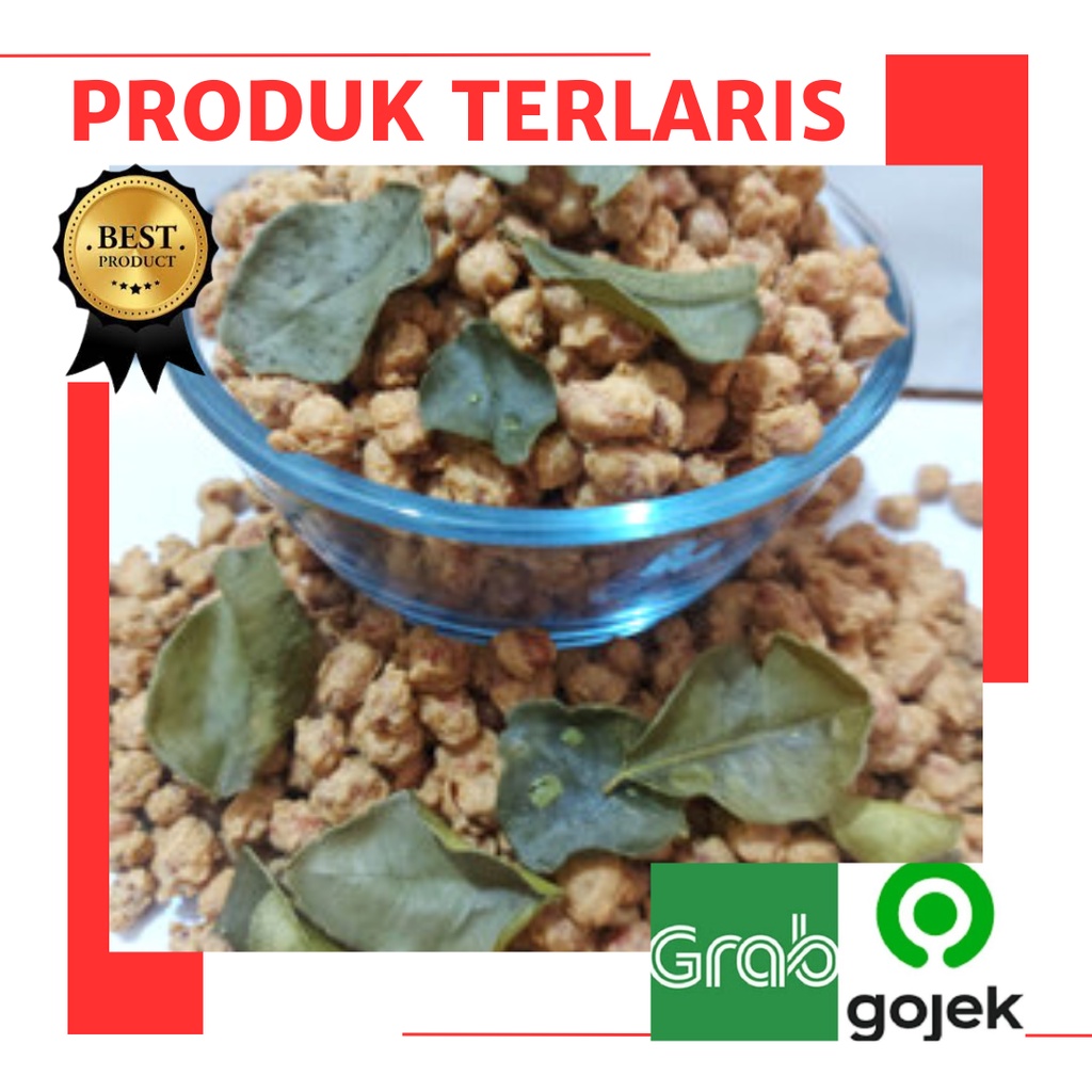 

kacang telur medan daun jeruk 500gr PALAPA