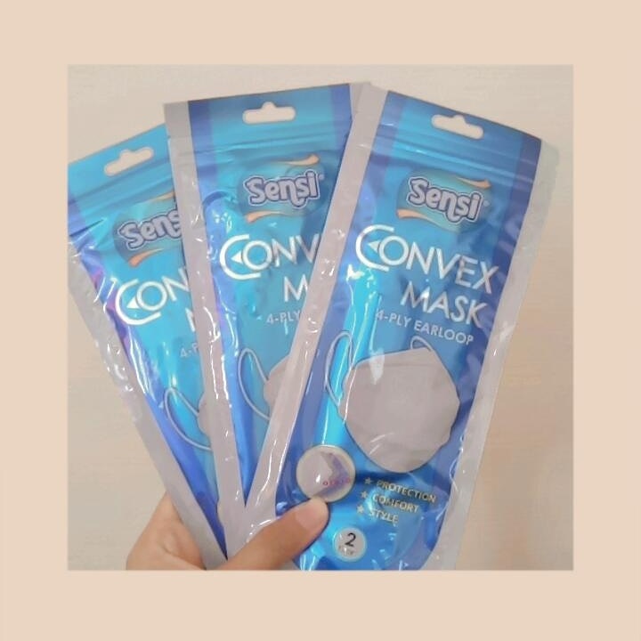 Masker Sensi Convex 4 ply earloop 4D