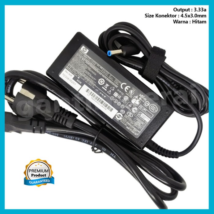 Adaptor Charger HP 14S-DK0023AU 14S-DK0024AU 14S-DK1123AU Original