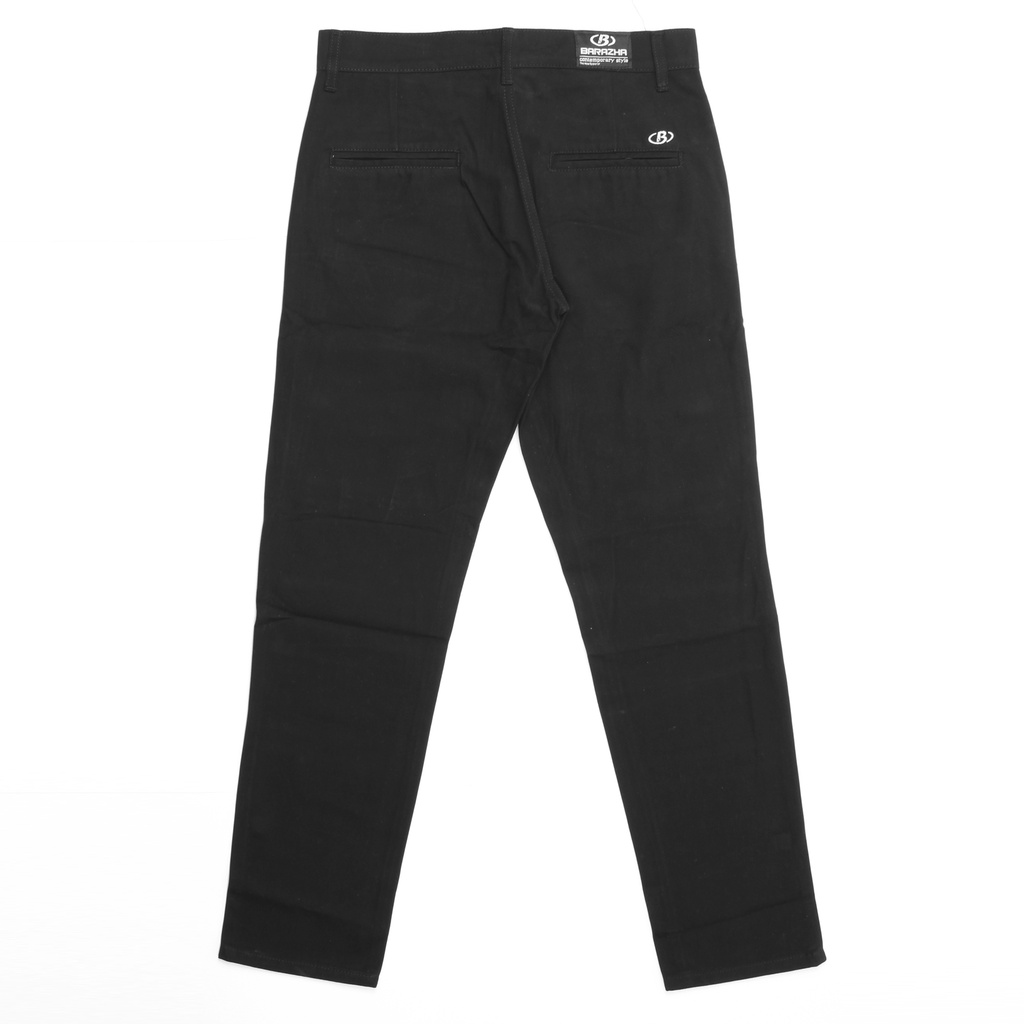 Barazha Celana Chino Panjang Regular Bigsize Black