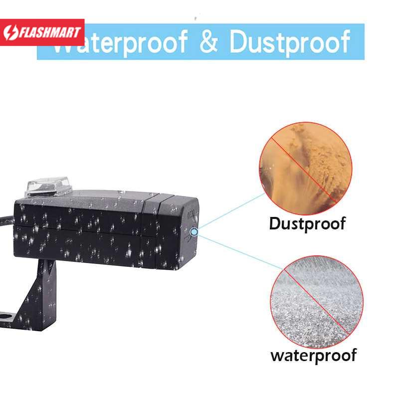 Flashmart USB Charger Motor Sepeda 2 Port QC3.0 Waterproof - Y452