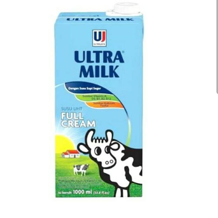 

Selalu Baru ULTRAMILK Susu Full Cream UHT Ultramilk 1 L