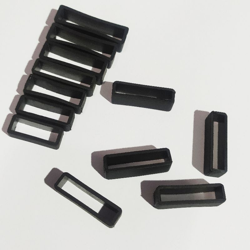 loop strap bahan rubber dapat 2 pcs untuk semua strap model rubber
