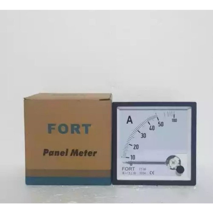 FORT AMPERE METER FT-96 60/5 via CT 60A 60 Ampere