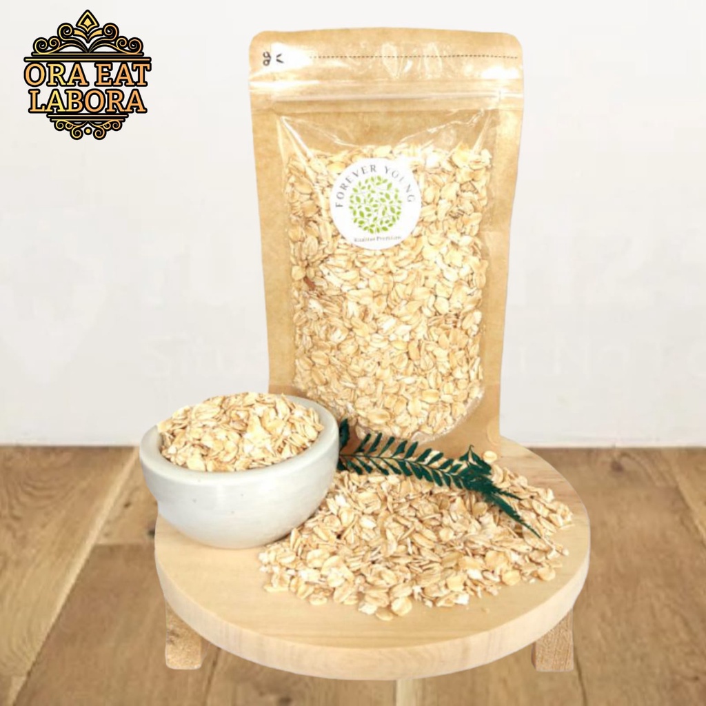 

Superfood Rolled Oat Australia Sereal Organik Kualitas Premium - Ora Eat Labora