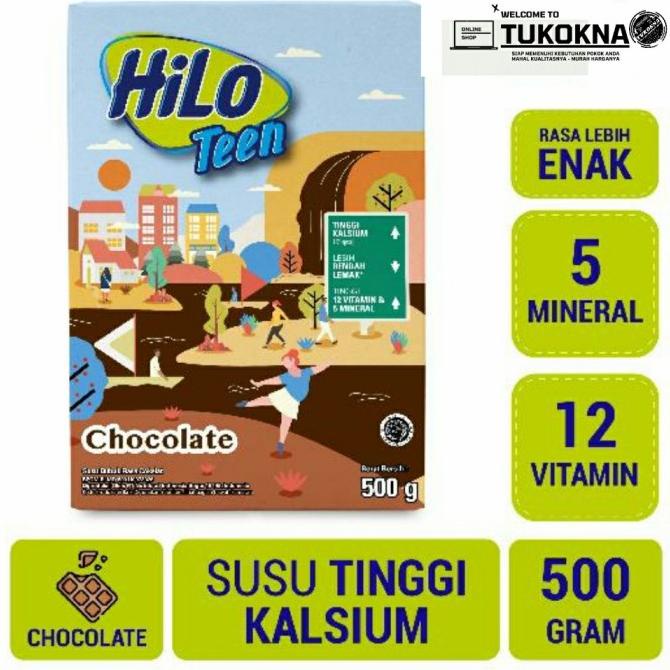 

HiLo Teen Chocolate 500 gr jin