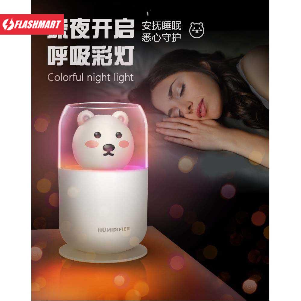 Flashmart Humidifier Pelembab Udara Aromatherapy 300ml - Y06