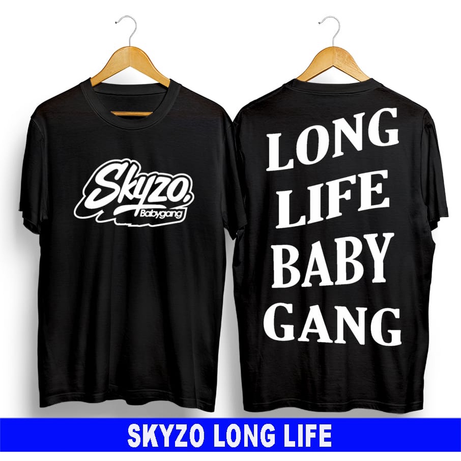 Kaos murah Kaos distro murah baju  distro pria t-shirt murah combed30s skyzo BABYGANG