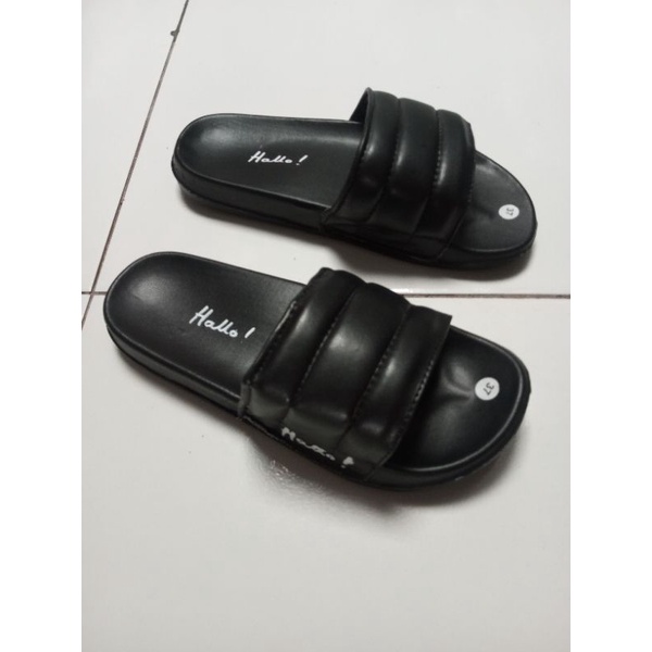 Hello Gio Sandal Cewek Slop Korean Style Sandal Slide Wanita