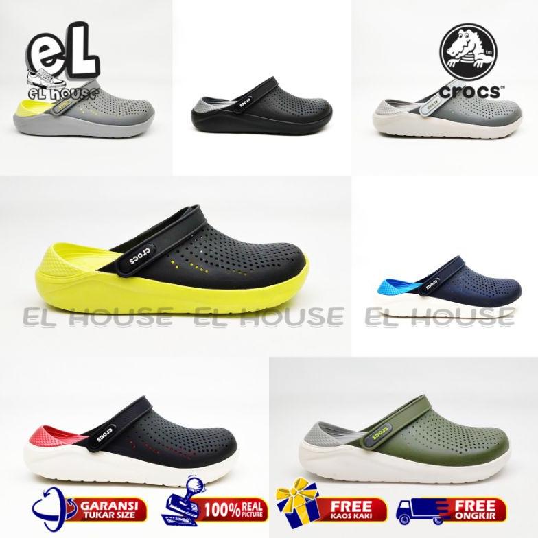 Crocs Literide/Sepatu Sandal Pria/Sandal Crocs Pria/Sepatu Sandal Crocs/Crocs Sandal Pria