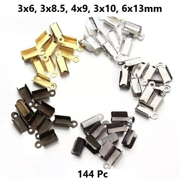 Penjepit Bulu/Tali Uk 3x6mm-6x13mm Harga/144pcs