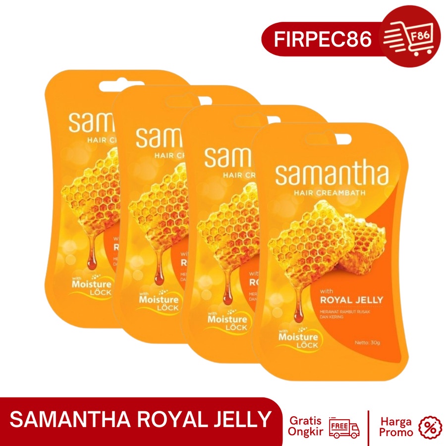 F86 Samantha Creambath Royal Jelly Sachet 30gr