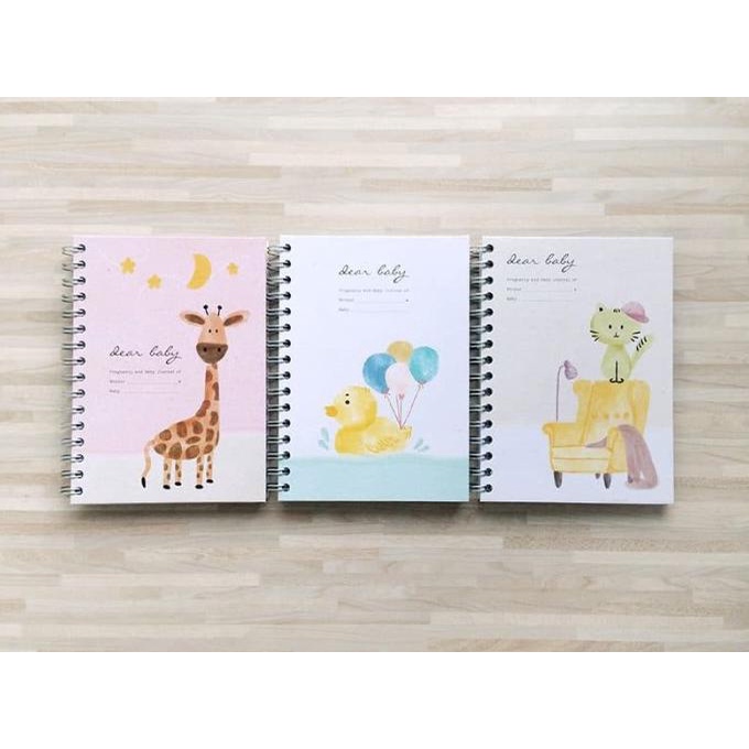 

Buku Catatan Kehamilan Dear Baby Pregnancy and Baby Journal