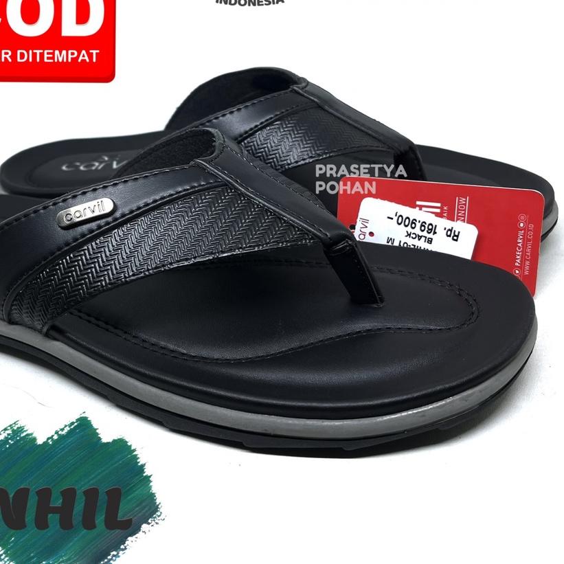 ○ Sandal Kulit Pria Carvil Original - Sendal Pria Kulit Original Carvil ☉