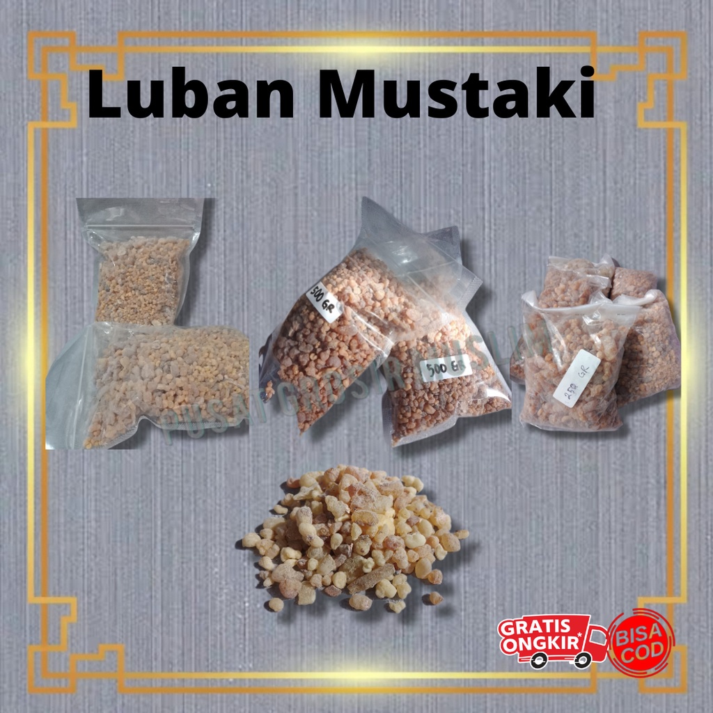 Luban Dakar Mustaki / Kemenyan Arab / Luban Arab Menyan Kemenyan 250gr