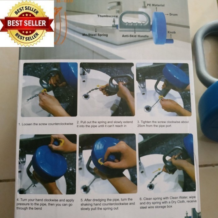 FMFIT plumbing ingenuity - pipe clener