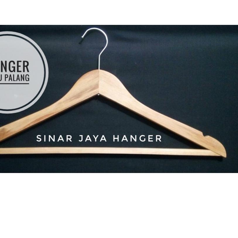 ➥ Hanger Kayu Palang / Gantungan Kayu Perlusin ➻