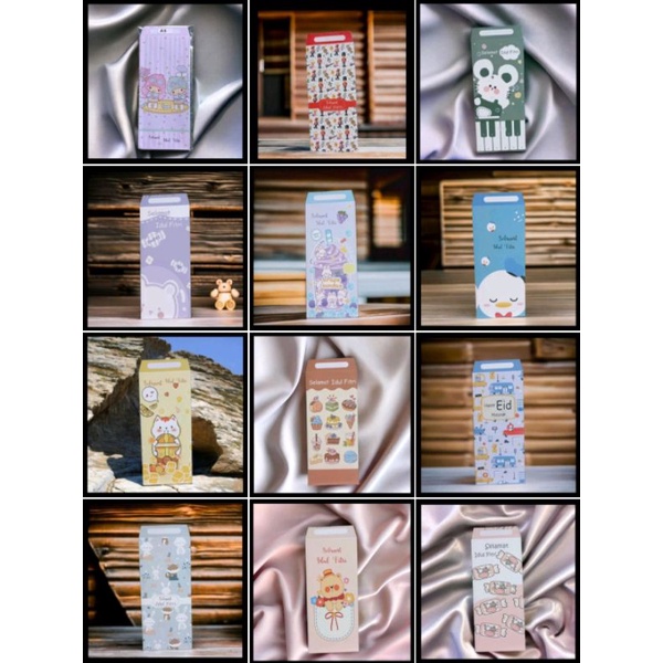 

[ isi 10 lembar ] Amplop Lebaran Jumbo Premium MOTIF KARAKTER